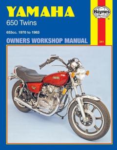Coperta cărții Yamaha 650 Twin 1970-83 Owners Workshop Manual