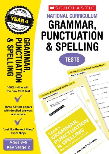 Grammar, Punctuation and Spelling Test - Year 4 - Catherine Casey