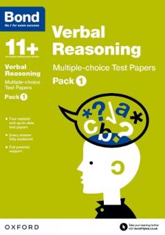 Coperta cărții Bond 11+: Verbal Reasoning: Multiple-choice Test Papers