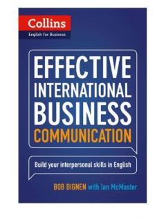 Collins Effective International Business Communication: B2-C1