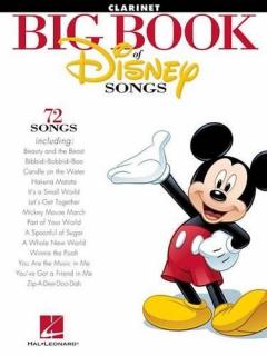 Coperta cărții The Big Book Of Disney Songs