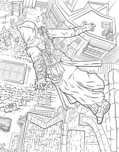 Assassin's Creed Colouring Book