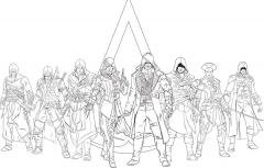 Assassin's Creed Colouring Book