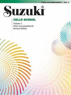 Coperta cărții SUZUKI CELLO SCHOOL VOL 3 PIANO ACCOMPAN