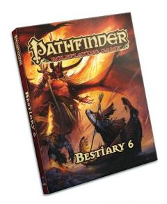 Coperta cărții Pathfinder Roleplaying Game: Bestiary 6