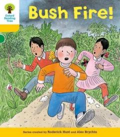 Coperta cărții Oxford Reading Tree: Level 5: Decode and Develop Bushfire!