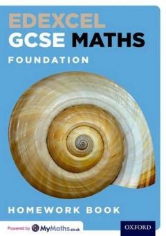 Coperta cărții Edexcel GCSE Maths Foundation Homework Book