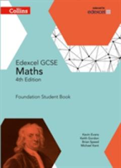 Coperta cărții GCSE Maths Edexcel Foundation Student Book