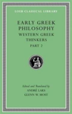 Early Greek Philosophy, Volume V