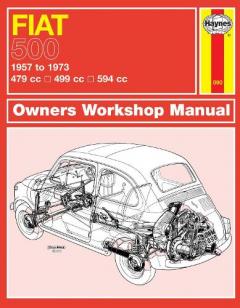 Coperta cărții Fiat 500 Owner's Workshop Manual