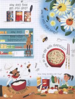 Lift-the-flap Questions and Answers about Food