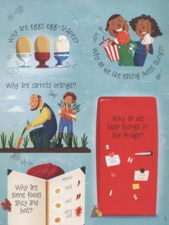 Lift-the-flap Questions and Answers about Food