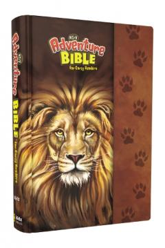Coperta cărții NIrV Adventure Bible for Early Readers, Hardcover, Full Color Interior, Lion
