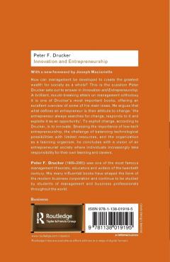 Innovation and Entrepreneurship