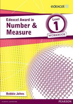 Coperta cărții Edexcel Award in Number and Measure Level 1 Workbook