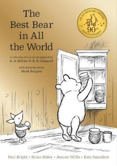 Coperta cărții Winnie the Pooh: The Best Bear in all the World