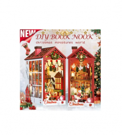 Puzzle 3D - Cotor de carte DIY - Craciun