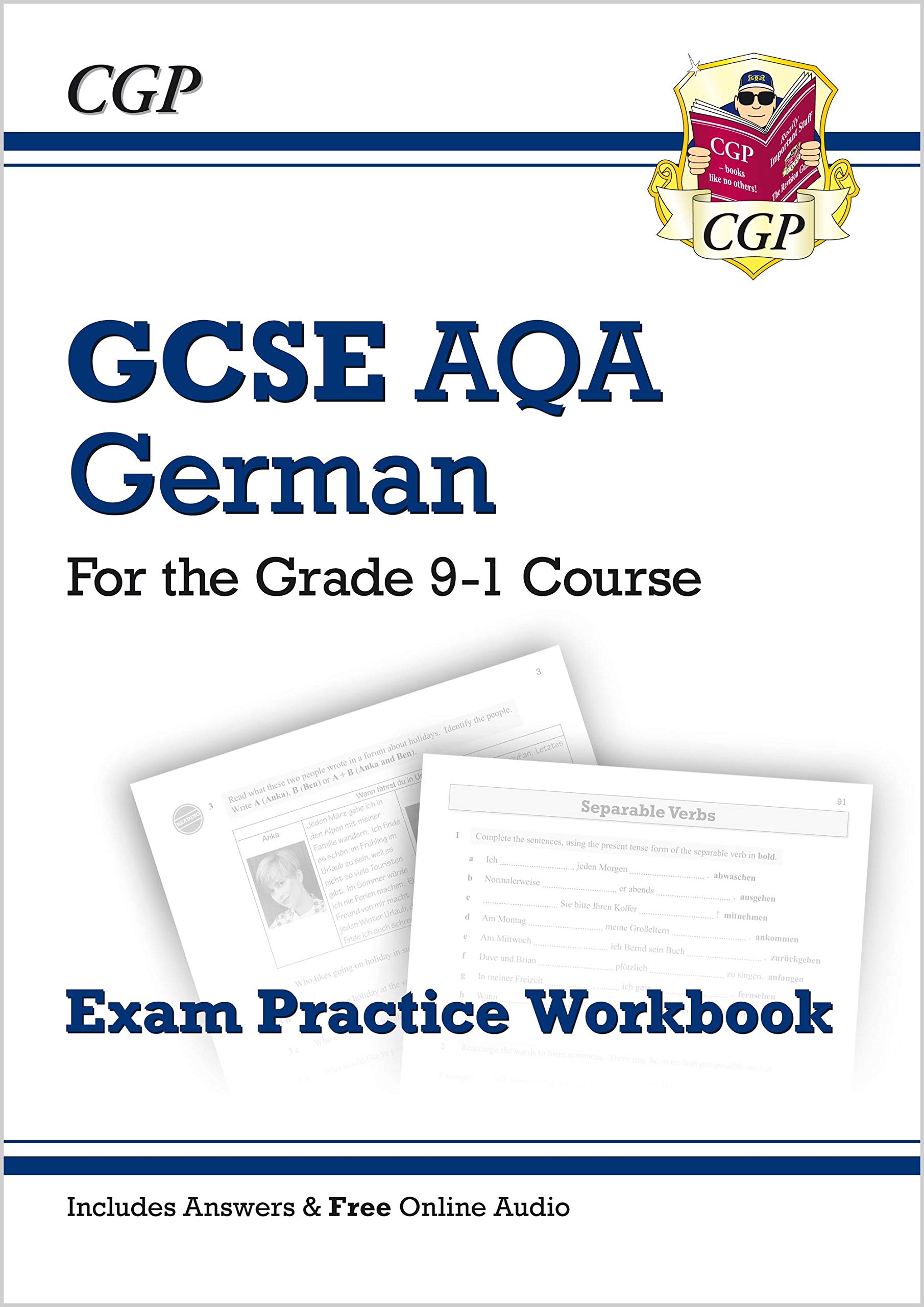 GCSE German AQA Exam Practice Workbook - For the Grade 9-1 Course (Includes Answers)