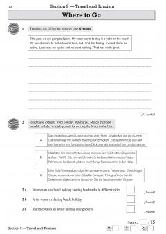 GCSE German AQA Exam Practice Workbook - For the Grade 9-1 Course (Includes Answers)