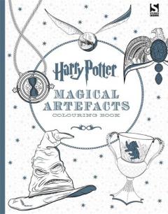 Coperta cărții Harry Potter Magical Artefacts Colouring Book 4