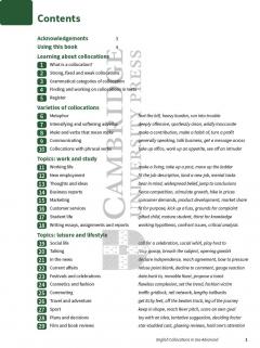 English Collocations in Use 