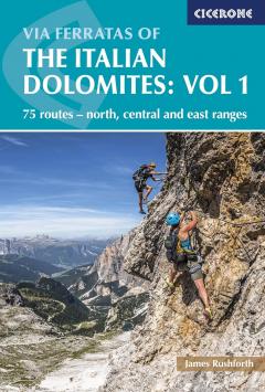 Coperta cărții Via Ferratas of the Italian Dolomites - Volume 1