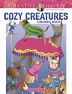 Creative Haven Cozy Creatures Coloring Book