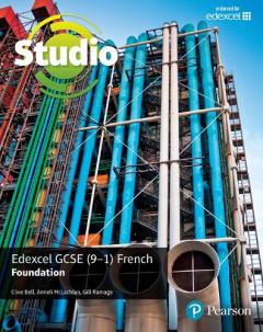 Coperta cărții Studio Edexcel GCSE French Foundation Student Book