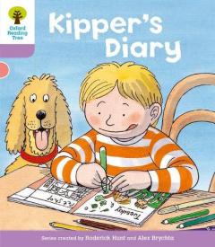 Coperta cărții Oxford Reading Tree: Level 1+: First Sentences: Kipper's Diary
