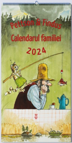Pettson si Findus. Calendarul Familiei 2024