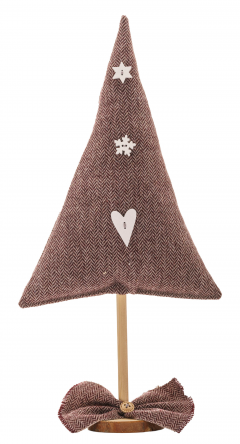 Brad decorativ - Mare - Burgundy Touch