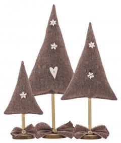 Brad decorativ - Mare - Burgundy Touch