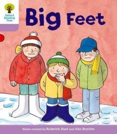 Coperta cărții Oxford Reading Tree: Level 1+: First Sentences: Big Feet