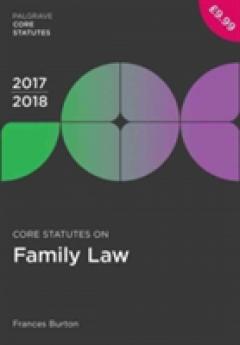 Core Statutes on Family Law 2017-18