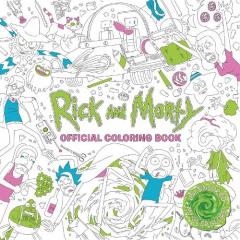 Coperta cărții Rick and Morty Official Coloring Book