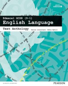 Coperta cărții Edexcel GCSE (9-1) English Language Text Anthology