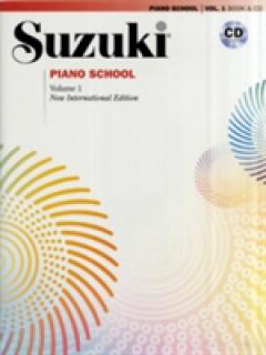 Coperta cărții SUZUKI PIANO SCHOOL VOLUME 1 WITH CD