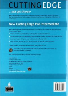 New Cutting Edge Pre-Intermediate Workbook With Key