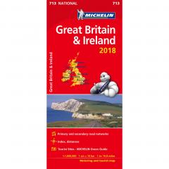 Great Britain & Ireland 2018 National Map 713