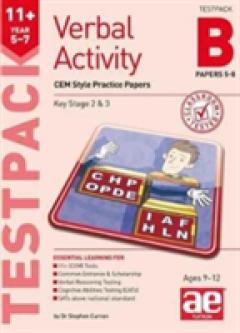 11+ Verbal Activity Year 5-7 Testpack B Papers 5-8