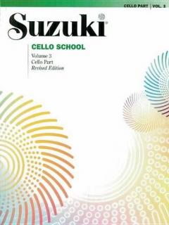 Coperta cărții SUZUKI CELLO SCHOOL CELLO PART VOLUME 3