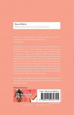 Wholeness and the Implicate Order