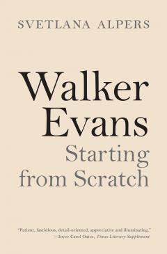 Coperta cărții Walker Evans