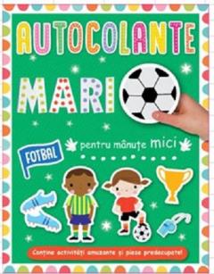 Autocolante mari pentru manute mici. Fotbal