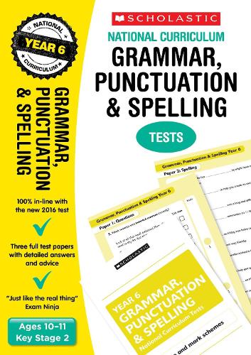Grammar, Punctuation and Spelling Test - Year 6 - Lesley Fletcher ...