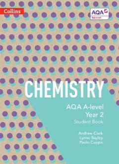 Coperta cărții AQA A Level Chemistry Year 2 Student Book