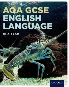 Coperta cărții AQA GCSE English Language in a Year Student Book