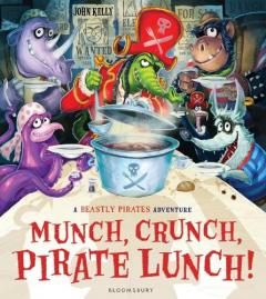 Coperta cărții Munch, Crunch, Pirate Lunch!
