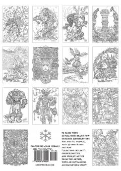 Alice's Nightmare in Wonderland Colouring Book 2