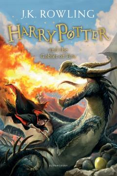 Coperta cărții Harry Potter and the Goblet of Fire